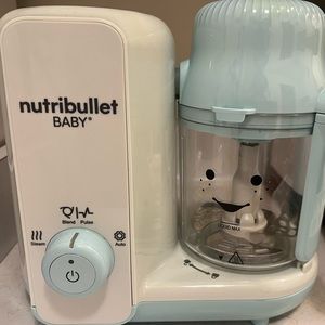 nutribullet Baby Steam + Blend, White/Blue. I ONLY USED IT A FEW TIMES!